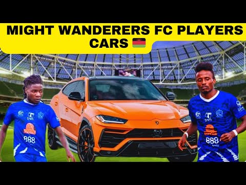 Might Wanderers FC Players With Their Cars 🇲🇼🇲🇼🇲🇼