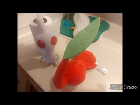 White Pikmin went hiking and uh...