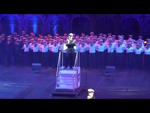 Bremen Tattoo 21.01.2023, ÖVB-Arena, "Blaue Jungs" mit "Griechischer Wein"