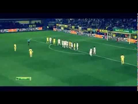 Villarreal vs Real Madrid 1 1   Marco Senna Free Kick Goal![1].mp4