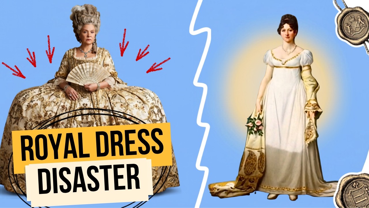 Queen Charlotte's Wardrobe: The Bizarre Fashion Trend 👸🏻