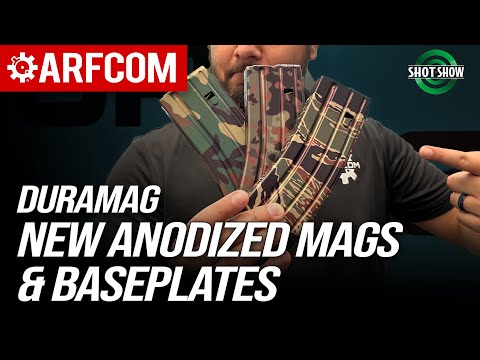 New Anodized Mags & Baseplates | Duramag | Shot Show 2024