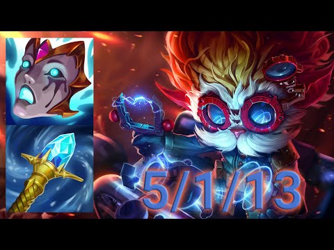 Heimerdinger Support VS Maokai | Diamond 1 Patch 12.21
