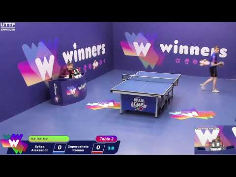 WINners CUP table 2  16.11  Syksa Aleksandr - Zaporozhets Roman 11:30