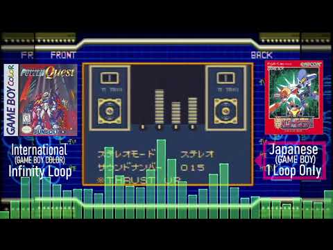 Power Quest(GBC) Soundtracks / 激闘パワーモデラー(GB)全曲集