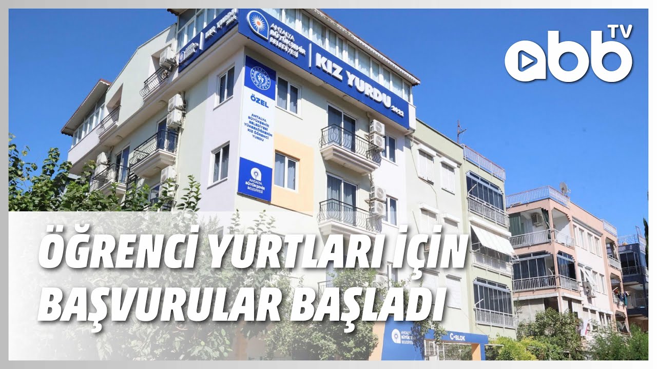 ÖĞRENCİ YURTLARI İÇİN BAŞVURULAR BAŞLADI