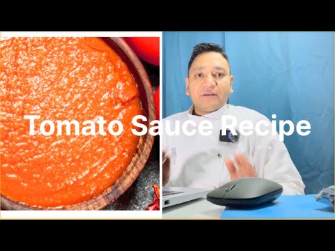 A classic Tomato Sauce recipe-the traditionalFrench mother sauce version, made with tomatoes