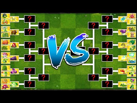 BIG Tournament - Who Will Win? - PvZ 2 Battlez Plant vs Plant