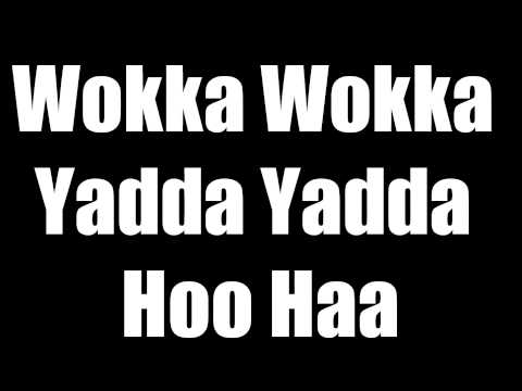 It's All About The Wokka Wokka - Eric Alexandrakis Ft Scad (Lyric Video)