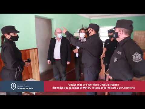 Evaluaron los recursos con los que se brinda el servicio de seguridad en el sur provincial