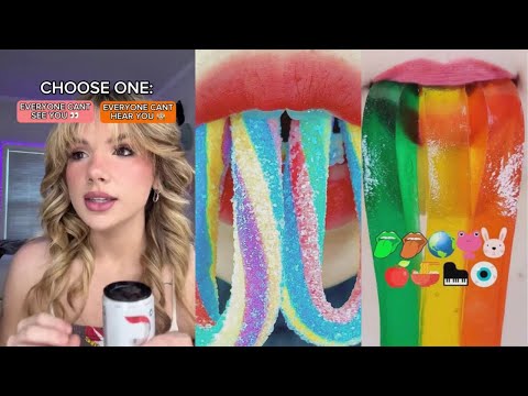 💖Text To Speech 💖 ASMR Satisfying Eating || @Bailey Spinn|| POVs Tiktok Compilations 2023 # 1