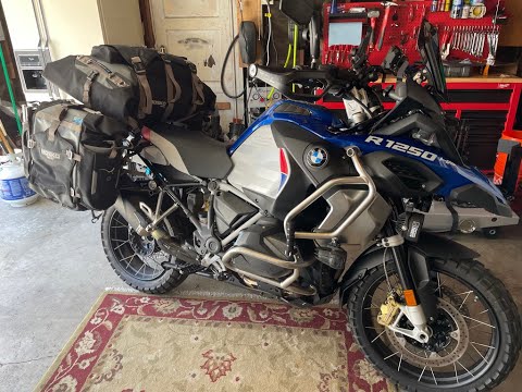 Motorcycle Camping Gear - BMW R 1250 GS Adventure