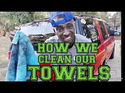 How We Clean Our Dirty Microfiber Towels For Auto Detailing