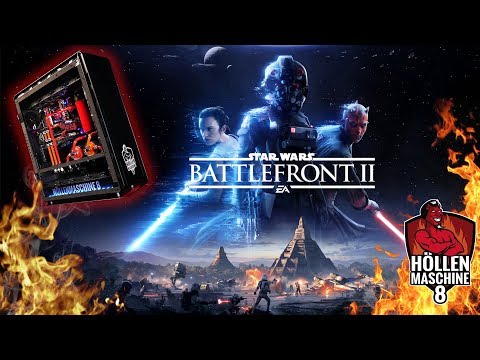 Star Wars Battlefront 2 auf der Höllenmaschine 8 in 3x 4K/UHD | #Gaming-PC
