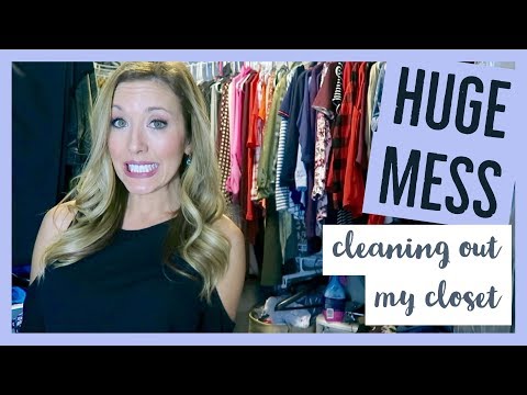 ORGANIZE W/ ME | CLEANING OUT MY CLOSET! PART I | brianna k Video