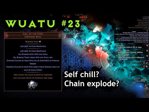 Call of the Void. WUATU #23 - Path of Exile (3.18 Sentinel)
