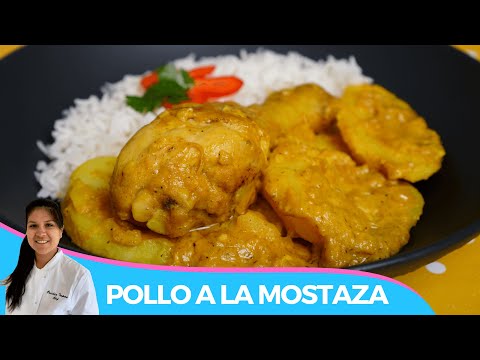 COMO HACER POLLO A LA MOSTAZA | RECETA FACIL Y DELICIOSA