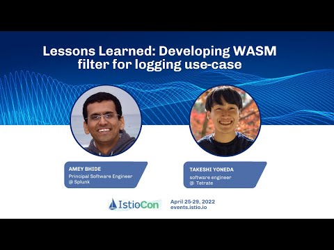 Lessons Learned: Developing WASM filter for logging use-case