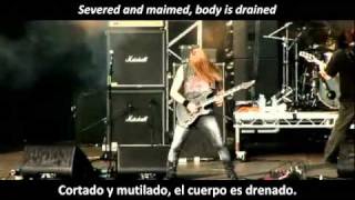 Bloodbath - Mass Strangulation LIVE HQ (Subtitulos Español Lyrics) (Bloodstock 2010)