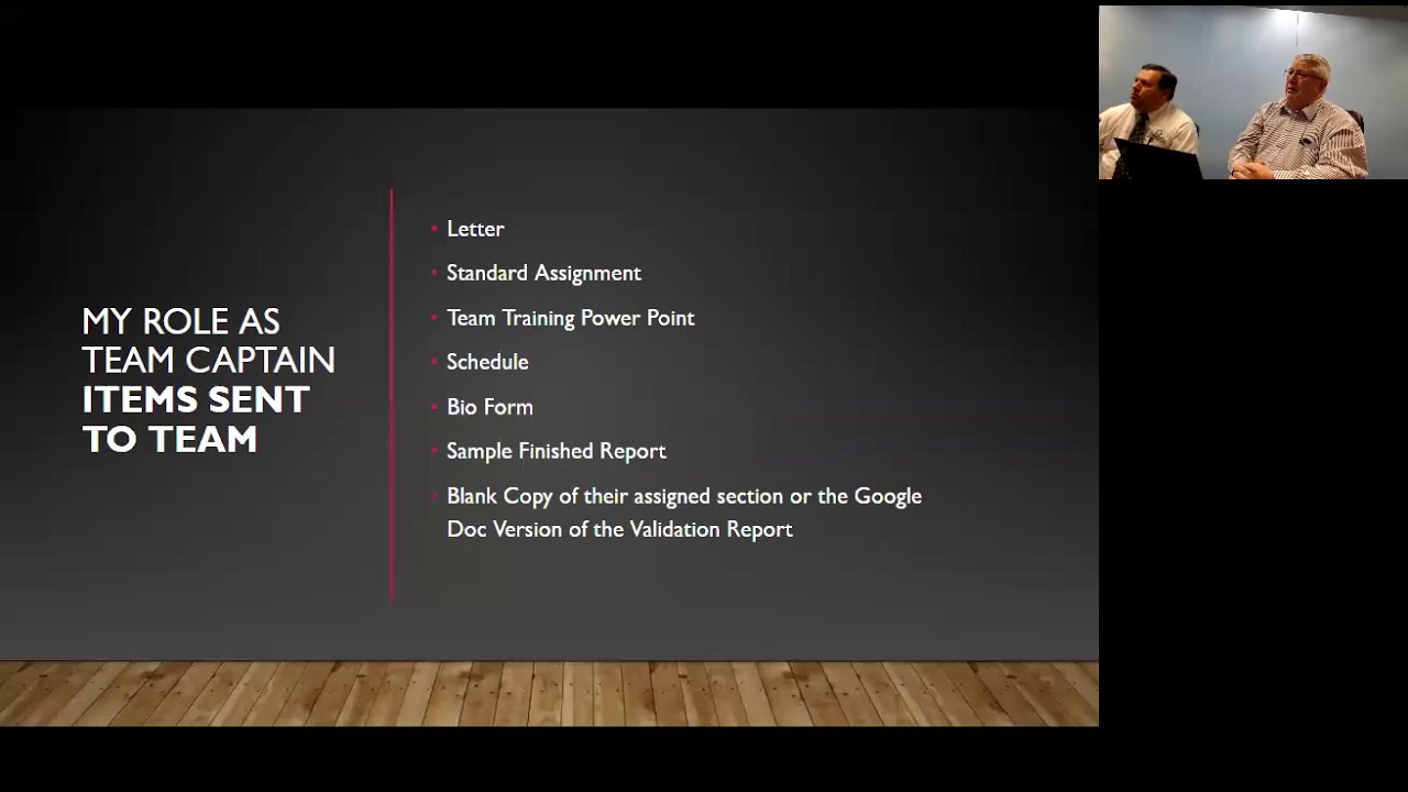 National Lutheran School Accreditation - The role of the NLSA Captain and the NLSA Consultant