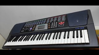 Video thumbnail for CASIO CTK 501 (sound and styles demonstration) HiQ sound by Keyboards - review - repair