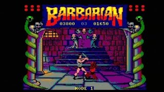 BARBARIAN (AMSTRAD CPC - "THE REAL"  FULL GAME)