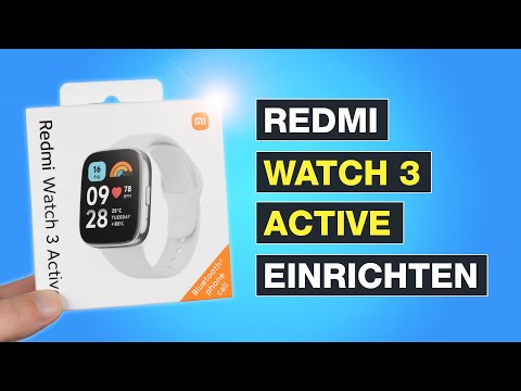 Setting up the Redmi Watch 3 Active - The most important settings for getting started - Testventure