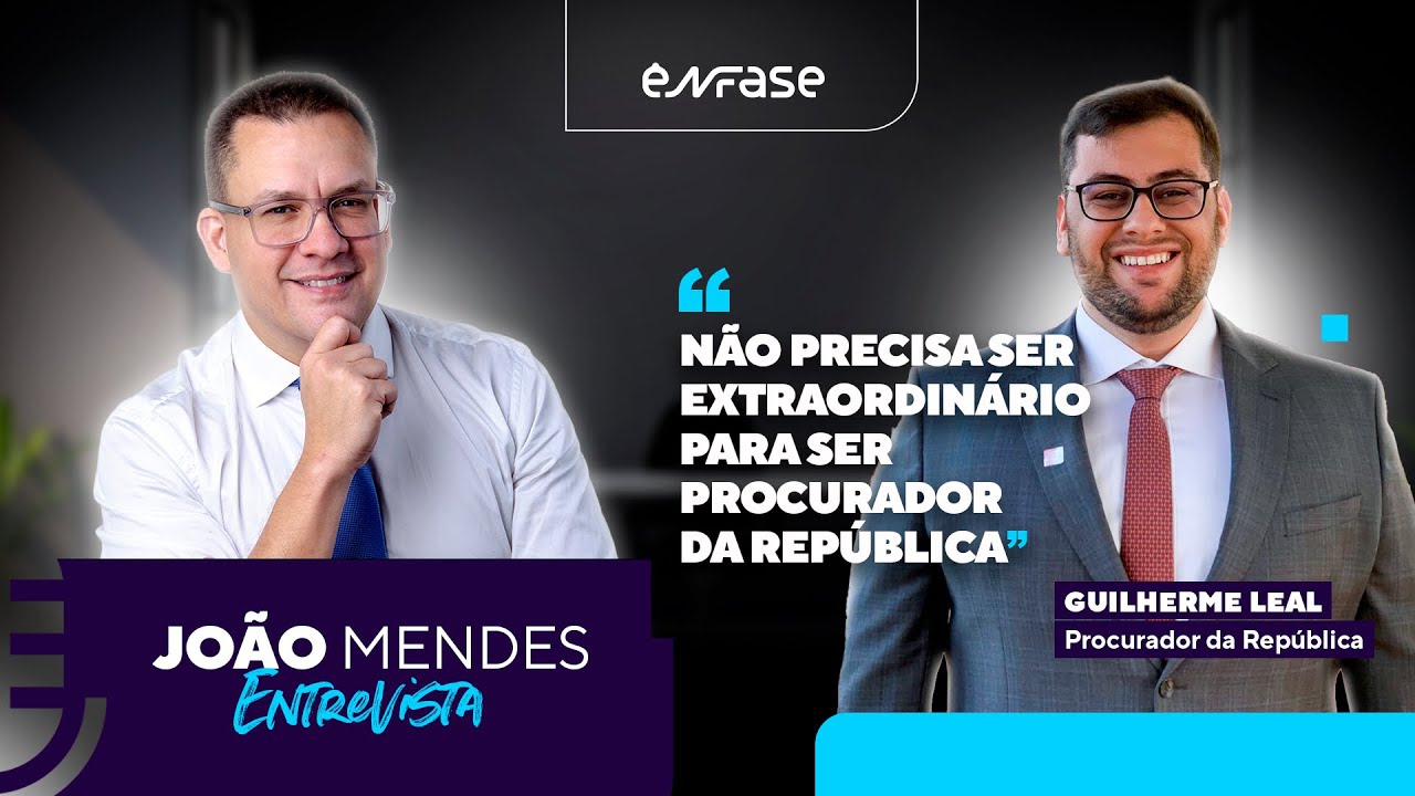 Não precisa ser extraordinário para ser Procurador da República | JM Entrevista Guilherme Leal