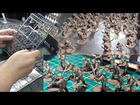 Painting British Infantry for my Guards Division Battlegroup (XXX Corps)