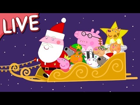 , title : 'Peppa Pig Christmas Episodes 🎄 Peppa Pig STREAMING NOW 🌈 Kids Videos 🔴'