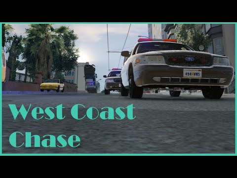 West Coast Chase  - BeamNG.drive short movie