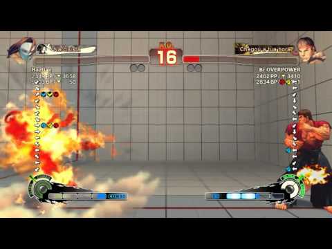SSF4 AE - Haztlan (Claw) vs OVERPOWER (Ryu)