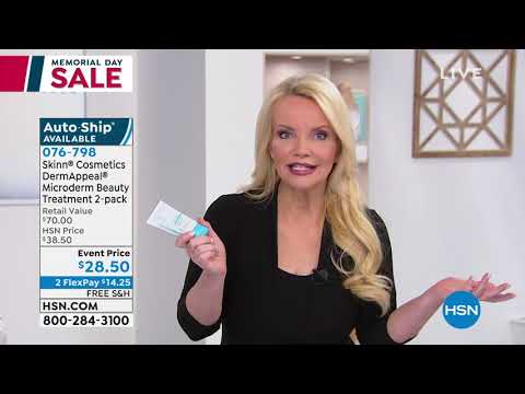 Skinn Cosmetics DermAppeal Microderm Beauty Treatment 2p...