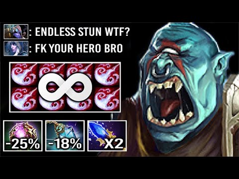 CANCER HERO MID IS BACK Endless Stun Ogre Magi vs Tinker 1 Combo Delete Most Broken Hero 7.30 Dota 2
