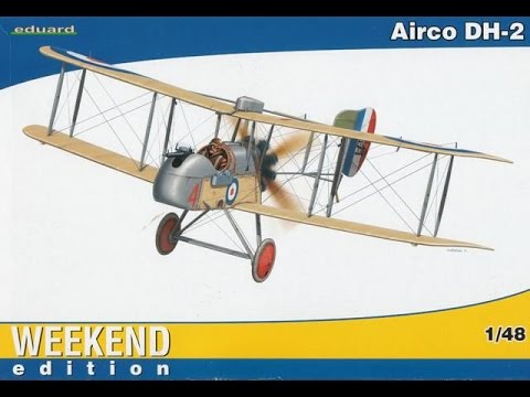Eduard 1/48 Airco DH-2 "In-Box-Review" (9.29.14)