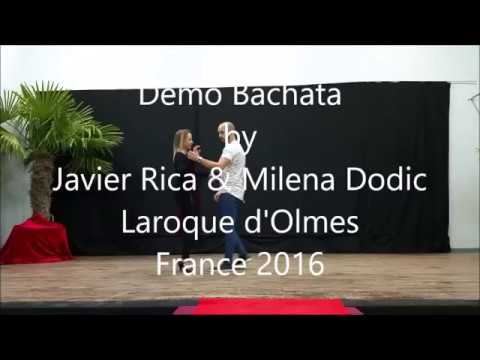 Démo bachata by Javier Rica & Milena Dodic - Laroque d'Olmes 2016