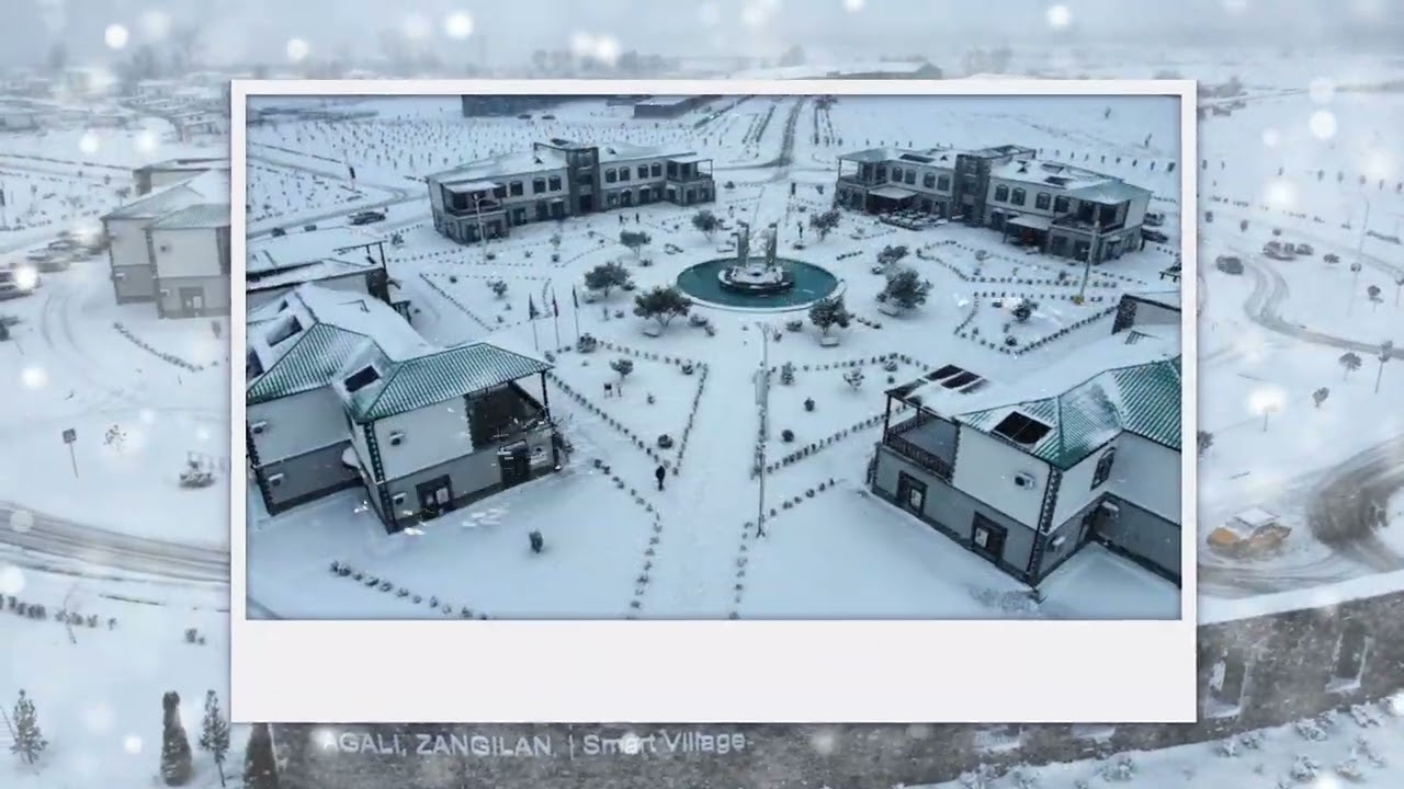 Zəngilana düşən qarın gözəlliyi VİDEO