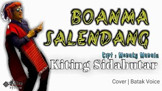 Download lagu BOANMA SALENDANG | KITING SIDABUTAR ( COVER ) mp3
