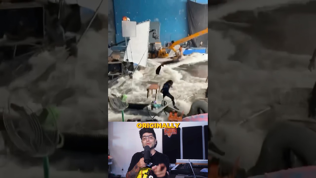 Behind the scenes, how they filmed it