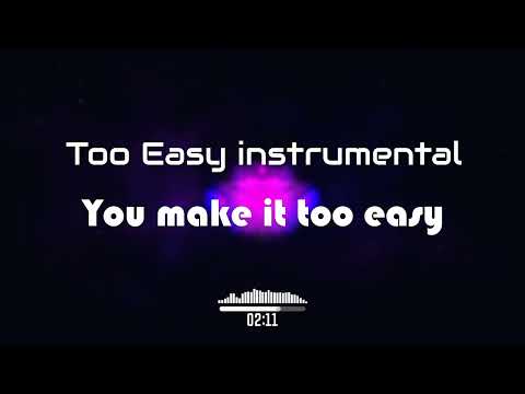 Bien x Dj Edu - Too Easy karaoke (Instrumental)