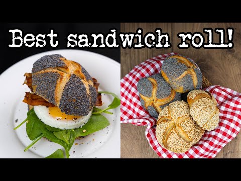 Amazing Sourdough Kaiser Rolls | Best recipe | Foodgeek Baking