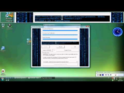 Builder's Heaven - Coding COBOL programs in less than 7 minutes!