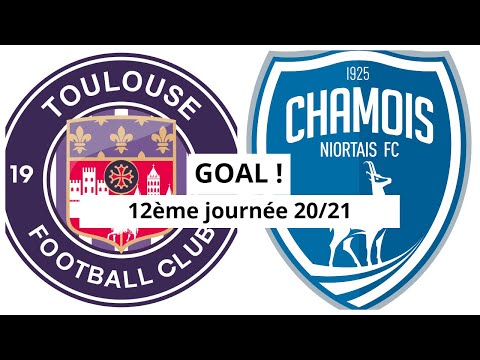 Toulouse - Chamois Niortais [(1)-1] GOAL 11' (Branco van den Boomen) 12ème journée 2020/21