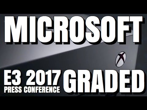 MICROSOFT E3 2017 PRESS CONFERENCE GRADED | CAN XBOX BOUNCE BACK?!? | The Retrollectors