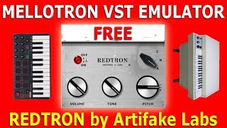Video thumbnail for MELLOTRON Vst Emulator / REDTRON by Artifake Labs by Stamatis Stabos