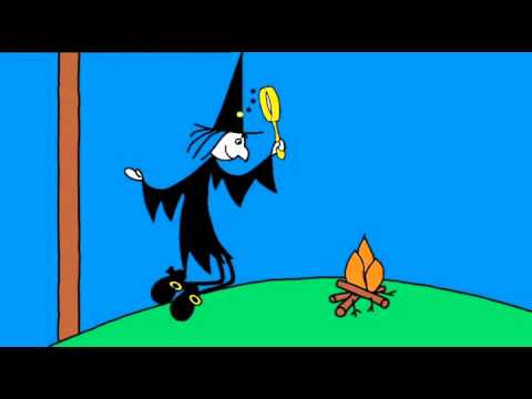 Meg and Mog Meg at the sea