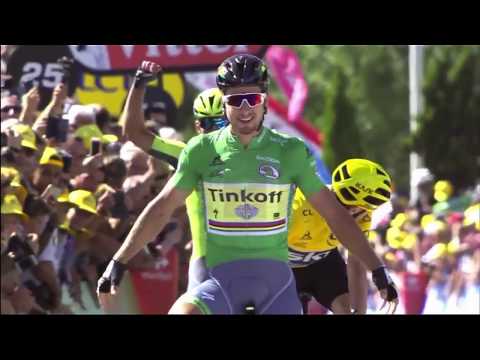 TDF 2016 Stage 11 | Insane breakaway by Peter Sagan, Froome, Thomas and Bodnar