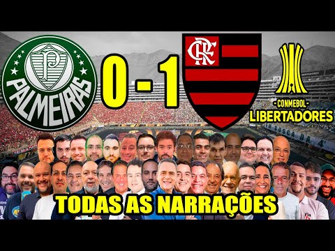 Todas as narrações - Palmeiras 0 x 1 Flamengo | Flamengo Tetracampeão da Libertadores 2025