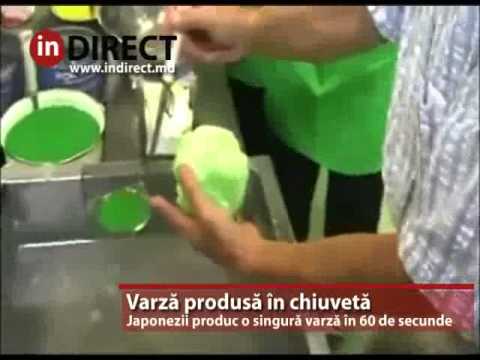 , title : 'ŞOCANT! Japonezii produc varza in chiuvetă'
