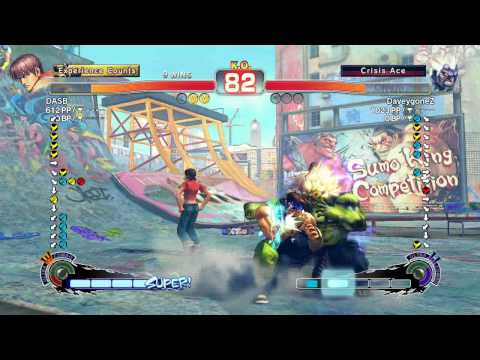 Ultra Street Fighter IV battle: Guy vs Oni